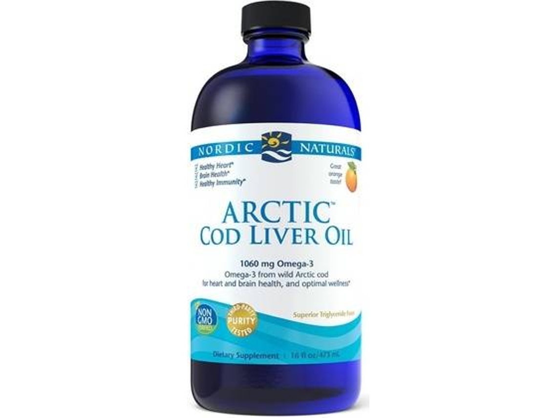 Té NORDIC NATURALS Fígado De Bacalhau Do Ártico De Laranja (473 ml (Laranja))
