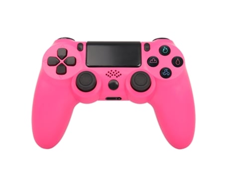 Mando PS4 KINSI Kinsi Dualshock (Inalámbrico - Rosa)