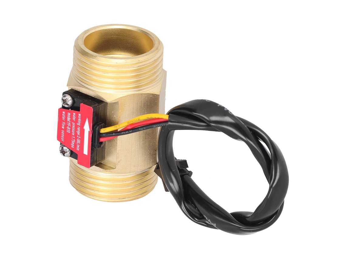 2026horizon-sensor De Flujo De Agua Medidor De Flujo 33mm Hilo Macho Latón Para Pipes De Piscina