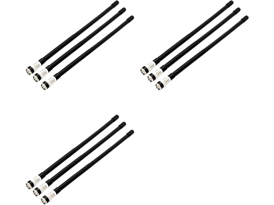 9 Conectores Bnc Macho Para Antena De Radio De 27 Mhz