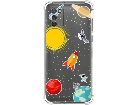 Carcasa Samsung Galaxy A03s TUMUNDOSMARTPHONE Espacio Multicolor