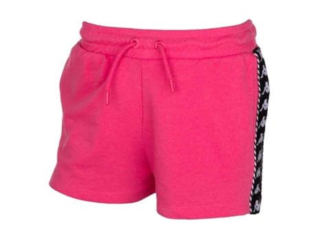 Pantalones Cortos KAPPA Mujer (M - Rosa)