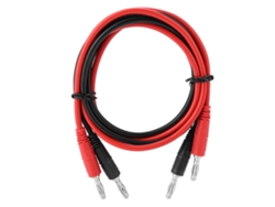 Cables De Prueba P1041, 2 Unidades, Conector Banana De 4 Mm Para Multímetros Y Cables De Prueba Para Laboratorio Eléctrico.