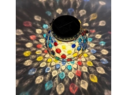 Luminária Esférica De Vidro Solar , Ip65 À Prova De Águadecoração Para Varanda Luz Quente Hexinyigjly