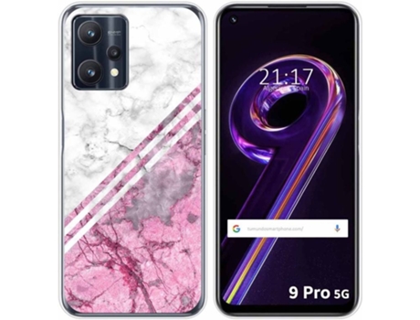 Carcasa para Realme 9 Pro 5G TUMUNDOSMARTPHONE Dibujos Mármol 03 Multicolor