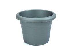 PLASTIKEN TERRA - Maceta Redonda Medida 35 cm 14L Antracita