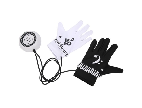 Guantes de piano electrónicos portátiles Guantes de piano electrónicos para niños adultos con altavoces Rendimiento de fiesta