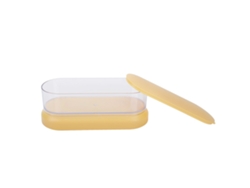 Limpiador Ultrasonico De Herramientas De Uñas Portatil Con Visualizacion 450ml Multifuncional Amarillo