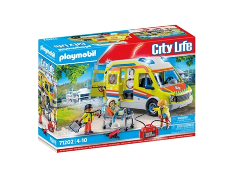 Playmobil 71202 Ambulancia con Luz y Sonido
