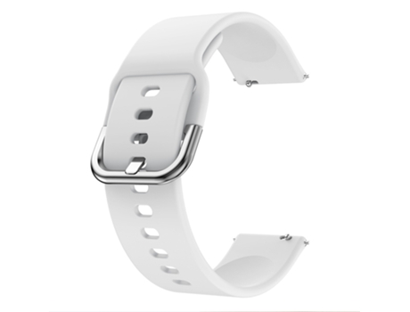 Pulseira de relógio de silicone para Garmin Forerunner 55 Garmin Vivoactive 3 Blanco