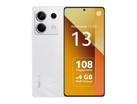 Smartphone XIAOMI Redmi Note 13 5G 6Gb/128Gb Blanco Ártico Blanco Dual Sim