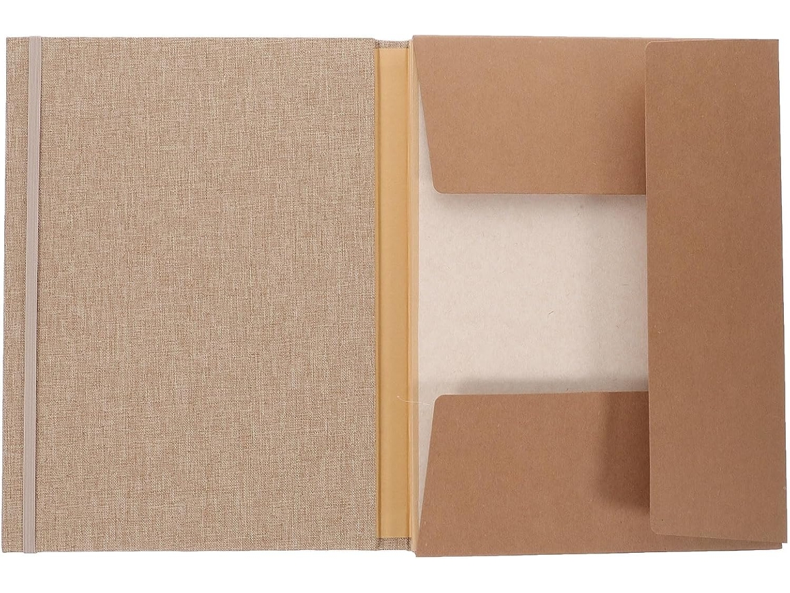 Juego de 12 hojas de papel artístico color caqui para caligrafía, estilo grano de arroz, grueso, plano y con superficie lisa. SFUSHOS