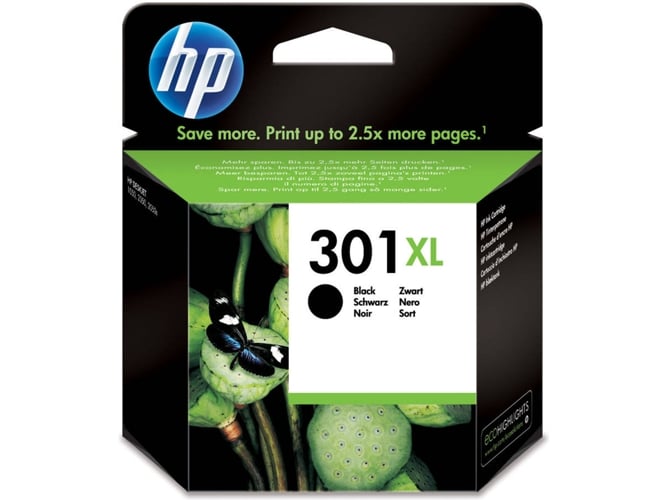 Cartucho de tinta HP HP 301XL Original Negro 1 pieza(s)