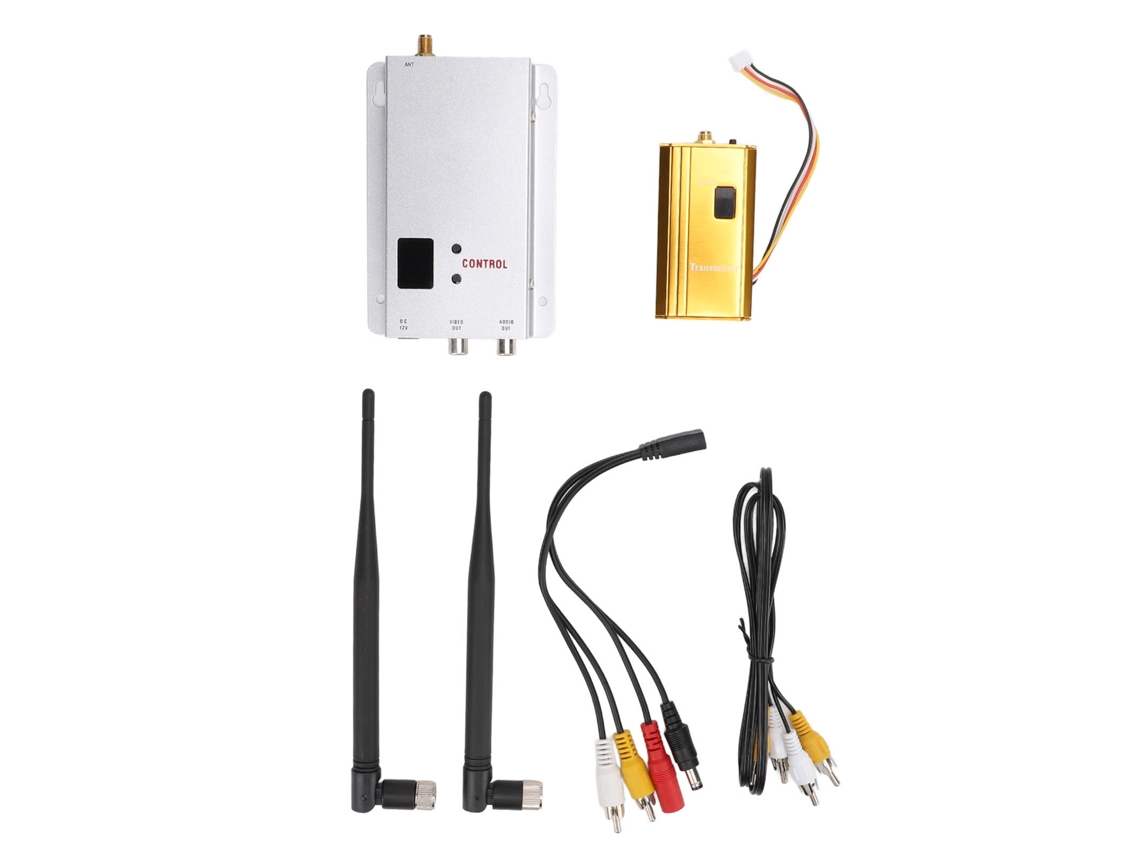Transmisor Y Receptor De Video De 1,2 G Y 1,5 W Con Respuesta En Tiempo Real Para Monitoreo De Video Y Sonido De Cctv