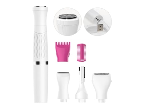 Lady Hair Eyebrow Trimmer maquinilla de afeitar para áreas íntimas Depiladora facial Mujer máquina eléctrica femenina para Bikini Hair Removal Shav...
