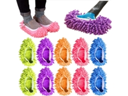 10 Pçs Mop Chinelos para Limpeza de Chão Capa Lavável Reutilizável para Sapatos Microfibra Dust Mops Mop Meias para Mulheres Homens Crianças Pó Pés