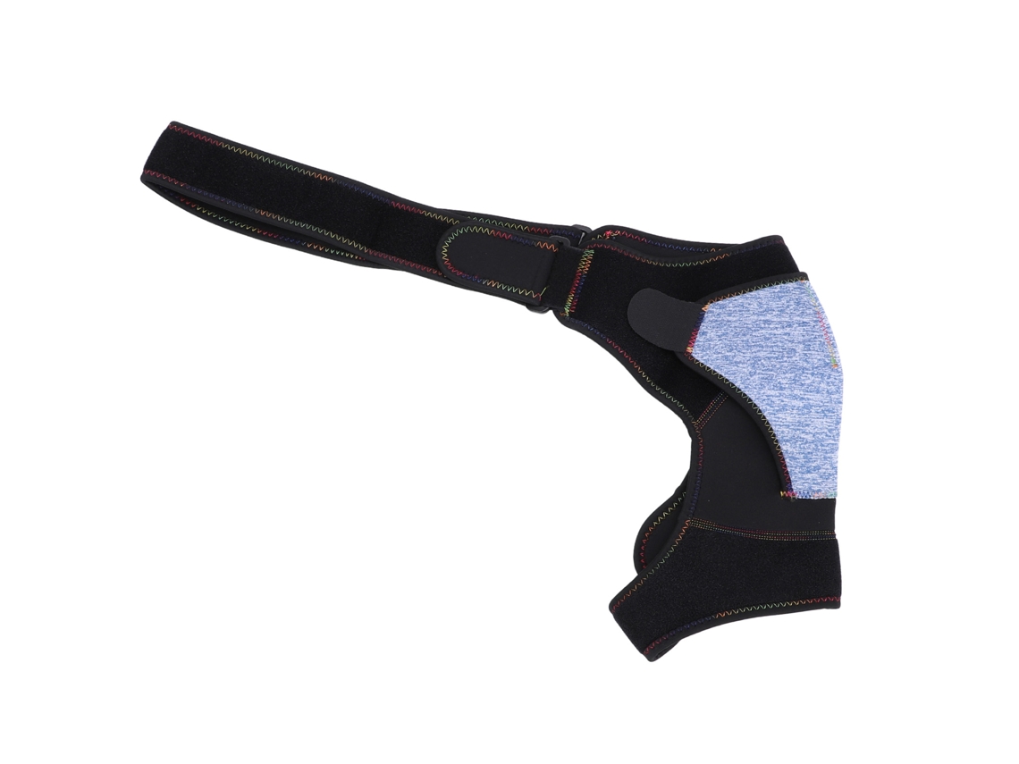 2026rebe-faja De Hombro Transpirable Absorbe Sudor Con Capa De Relleno Espesorada, Soporte Universal Para Recuperación Negro Azul
