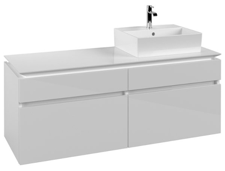 Villeroy &amp Boch Legato Vanity unit B616 1400x550x500mm lavabo a la derecha