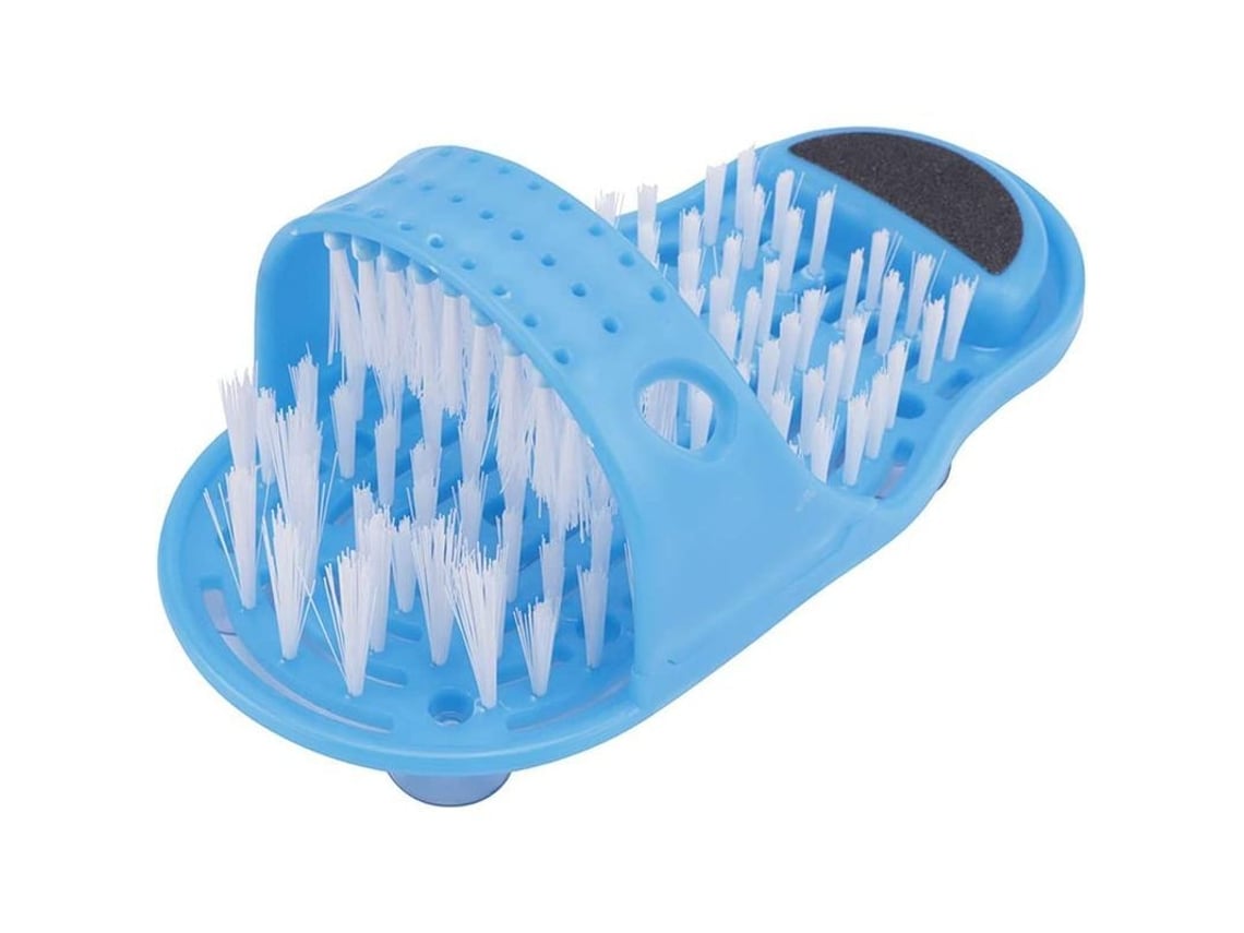 Cepillo Limpiador De Pies Para Baño, Zapatillas De Limpieza Con Masaje Y Cepillo Antideslizante
