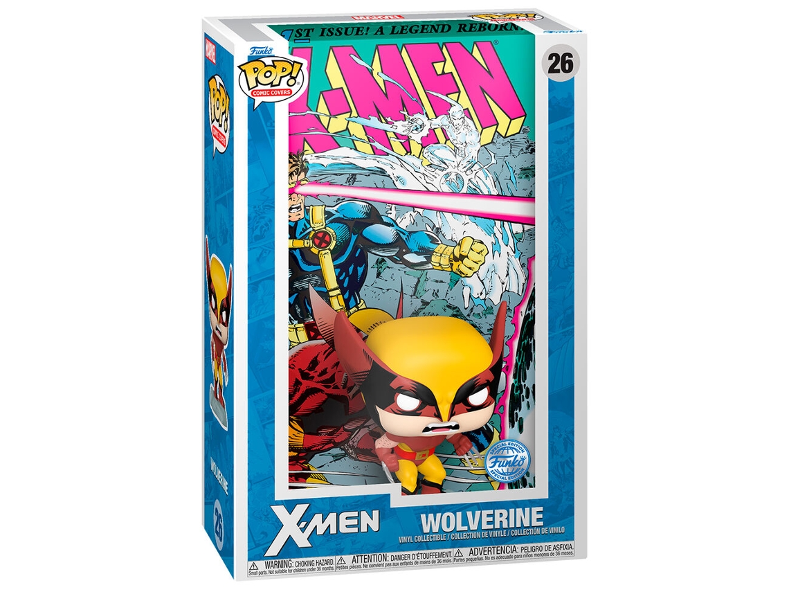 Figura Pop Marvel X-men Wolverine Comic Cover Exclusiva B.active