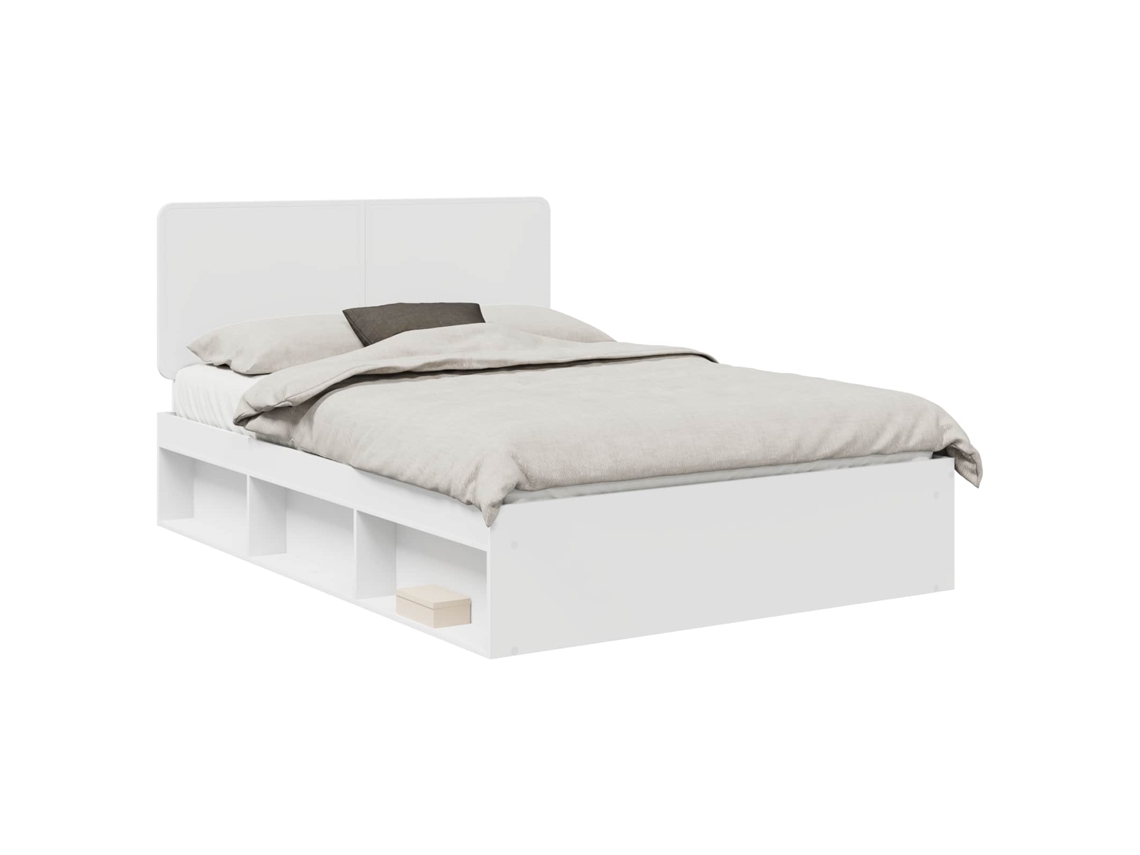 Maison Exclusive - Estructura De Cama 140 X 190 Cm Madera De Pino Macizo