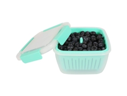 2026-41477-envase De Almacenamiento De Alimentos Con Tapa Hermética Transparente 50 Oz Verde 2 Piezas