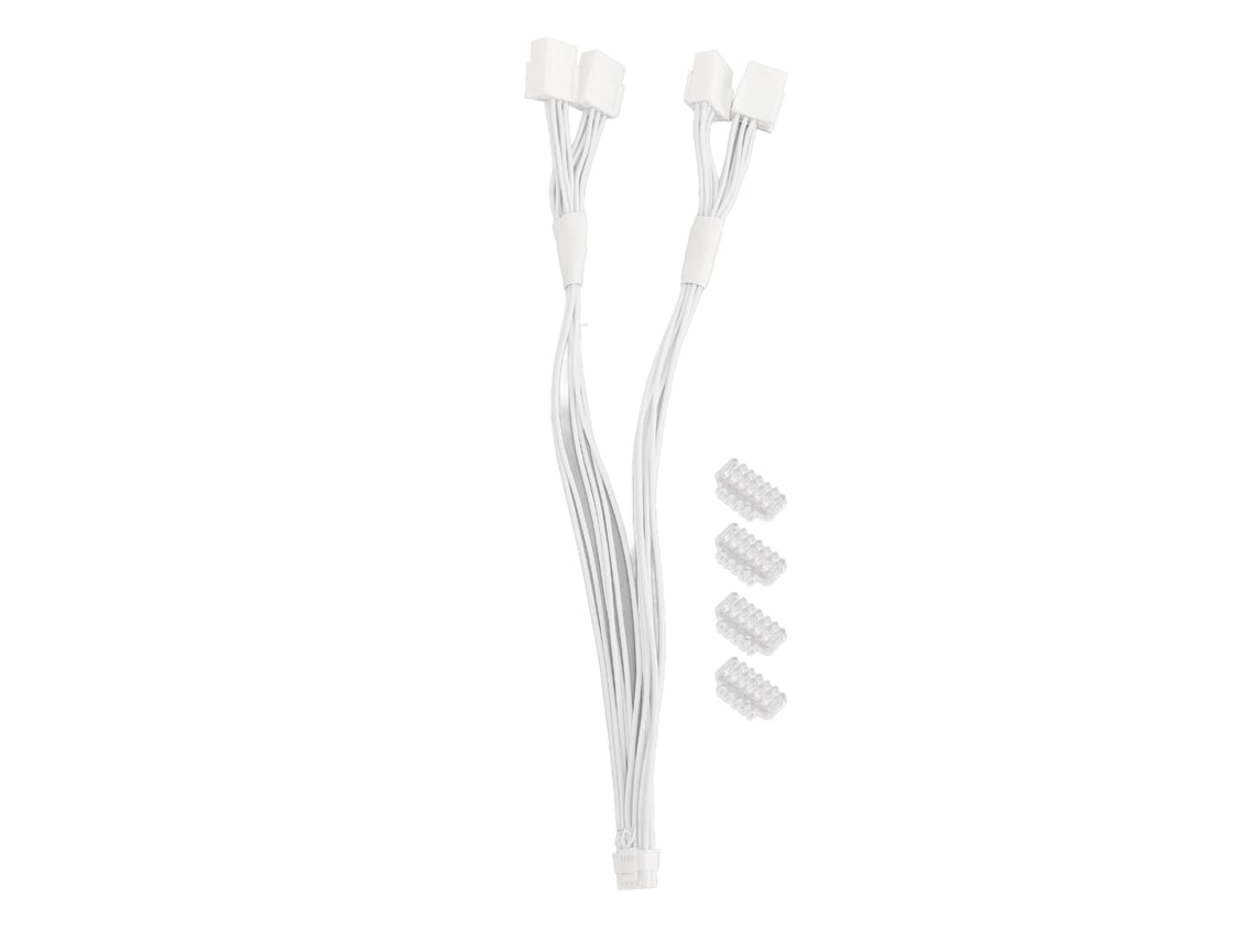 Baoj-2026extensor De Cabo Pcie 5.0 16pin (12+4) Macho Para 4x8pin (6+2) Fêmea 14in Com Mangueira Para Rtx 3090 Ti 4070 4080 4090