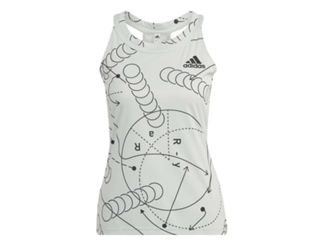 Top de Mujer para Tenis ADIDAS Tirantes Del Club Tenis Blanco (M)