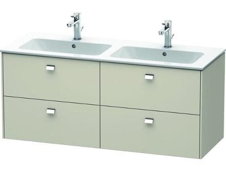 Mueble alto de pared DURAVIT Brioso 129,0 x 47,9 cm con 4 cajones incl. hueco para sifón y delantal para lavabo ME by Starck 233613