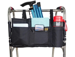 Bolsa Para Andador Con Nevera Portátil Y Portavasos, Para Andador Plegable, Cestas Para Andar