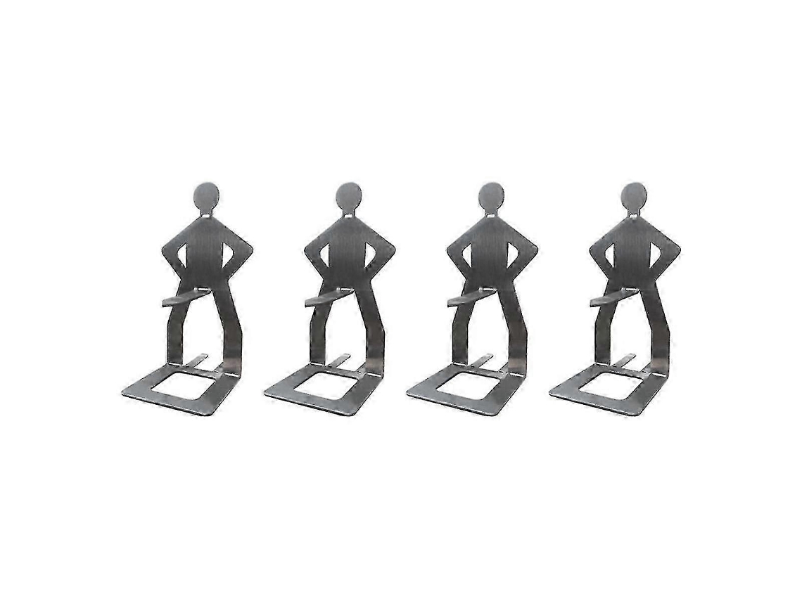 Soporte Portátil Para Barbacoa De Acero Inoxidable Con 4 Soportes Para Salchichas Para Perros Calientes Cómicos Rosewell