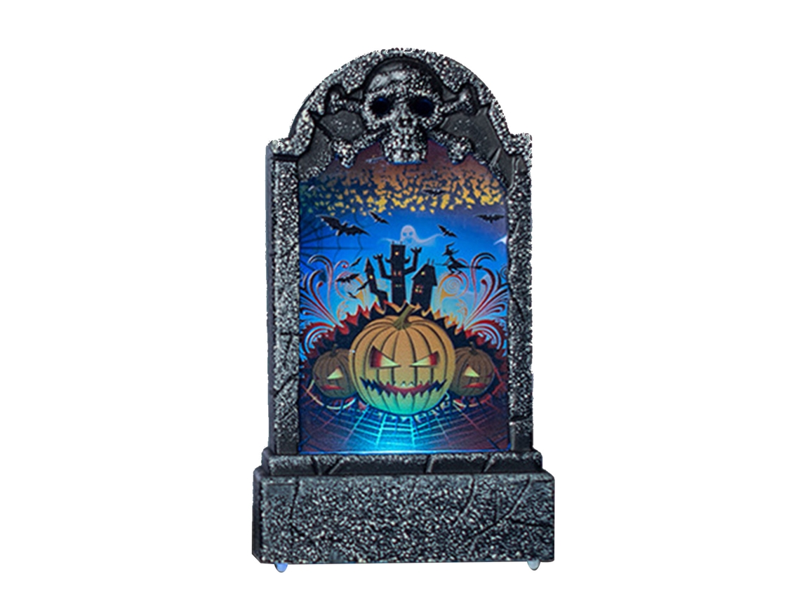 Lámpara Led De Halloween Con Forma De Lápida Y Patrones Decorativos Especiales Para Fiestas, Bares, Hogares Y Calabazas.