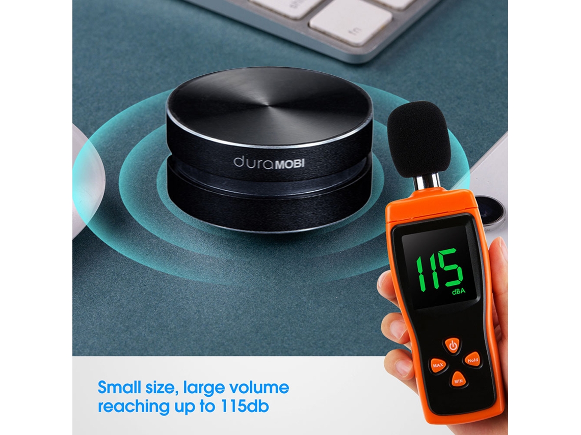 Altavoz Bluetooth Inalámbrico De Conducción Ósea, Minialtavoces Portátiles Con Sonido Estéreo Fuerte Y Micrófono Incorporado, Caja De Sonido Roja