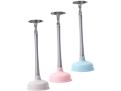 Desatascador De Desagües De 3 Piezas Con Mango Largo, Herramienta De Limpieza Para El Baño Y El Inodoro.