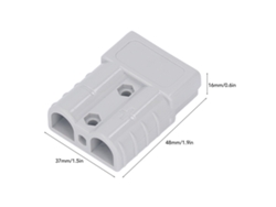 2026-as-conector Rápido De Batería 50a 600v Resistente Al Fuego Con Cubierta Pc Y Cableado De Alta Conductividad 2 Piezas