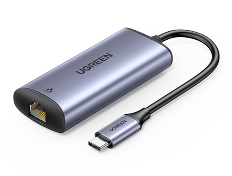 Adaptador UGREEN 70446 Tipo-C a Rj45 1000Mbps 2.5G Estabilidad de red