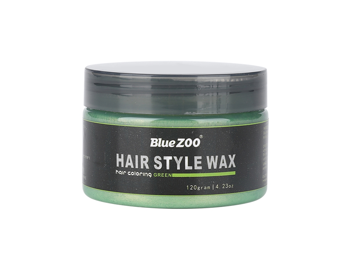 2026 cera de Cabelo Tintura Temporária Cor Verde Hidratante para Estilizar e Cuidar o Cabelo