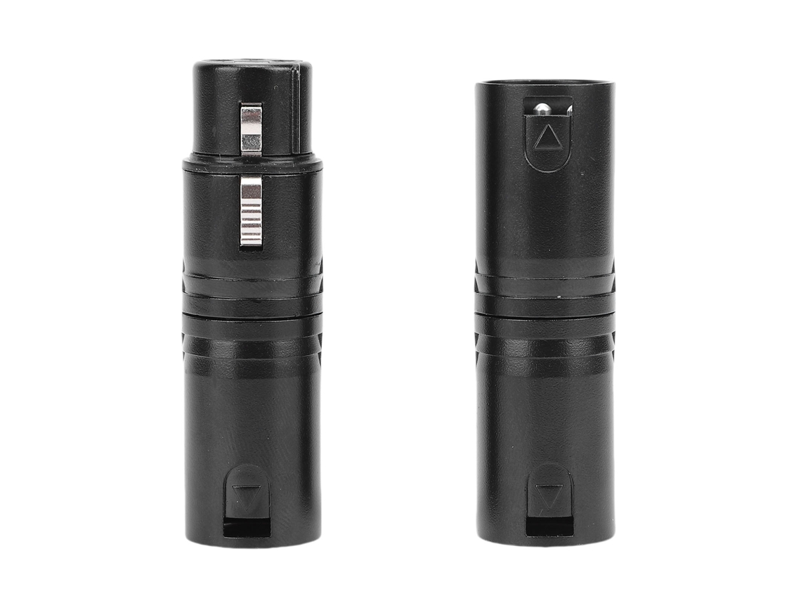 Adaptador Xlr (hembra A Hembra, Hembra A Macho) Conector De Audio De Micrófono Equilibrado De 3 Pines