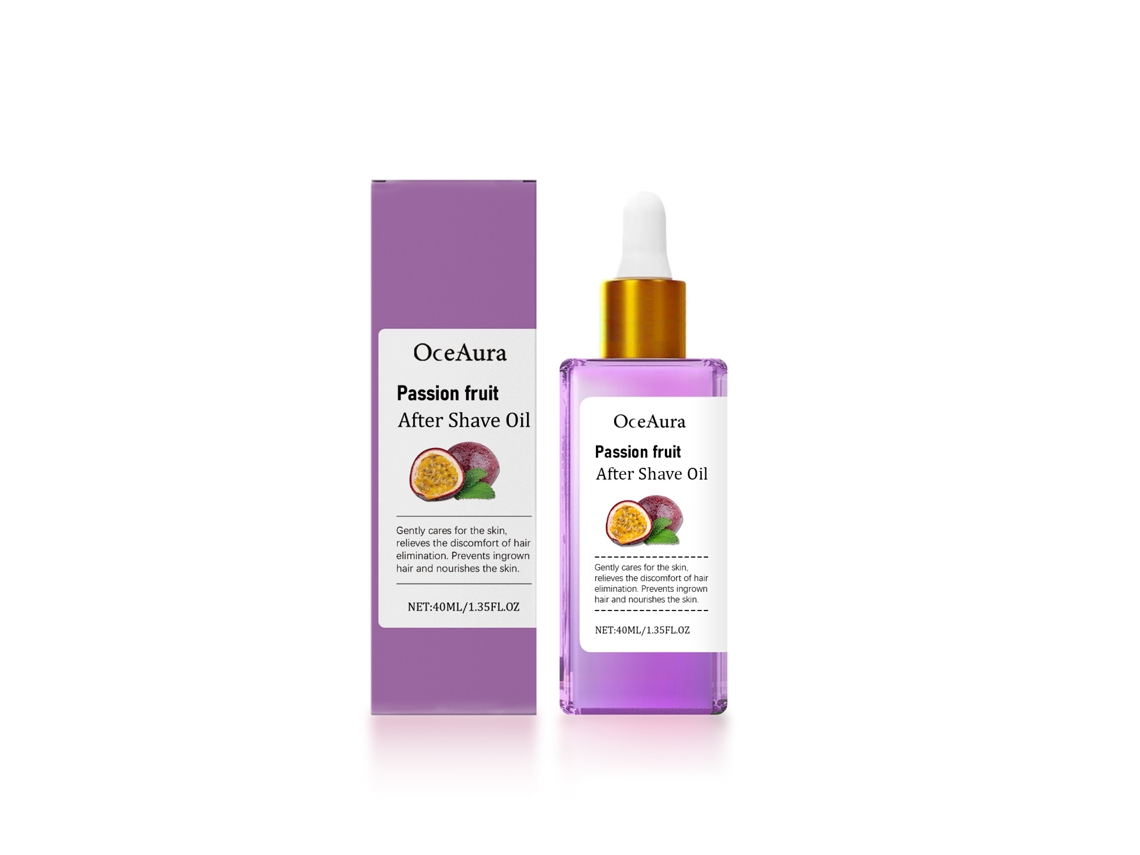Aceite reparador post-depilación para barberías - Maracuyá