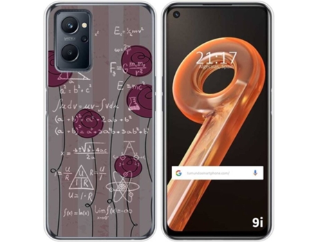 Carcasa Realme 9i TUMUNDOSMARTPHONE Dibujos Flores Vintage Multicolor