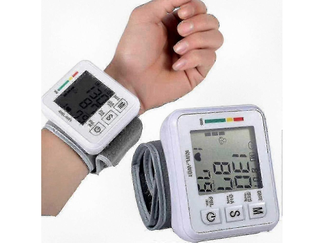 Tensiómetro portátil con brazalete ajustable para la muñeca para detectar latidos cardíacos irregulares Ly Ebike