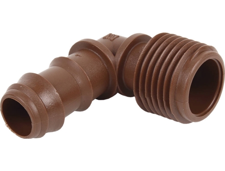 Conector COFAN En Codo Macho Máxima Seguridad (16 mm- 3/4")