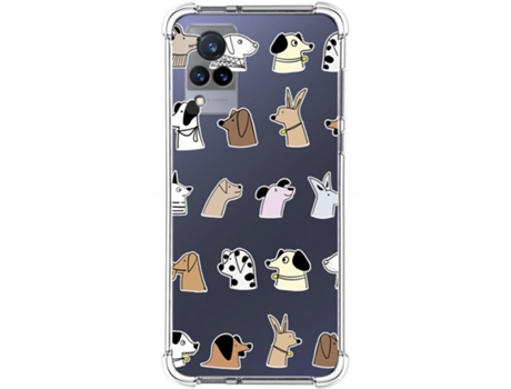 Carcasa Vivo V21 5G TUMUNDOSMARTPHONE Dibujos Antigolpes Multicolor