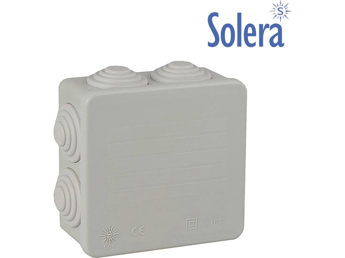 Caja Estanqueidad Cuadrada 80X80X35Mm SOLERA Encogida Retractable