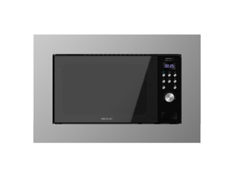 Microondas Encastrable Cecotec GrandHeat 2000 Encastrable Acero Negro 20 L Grill 700 W