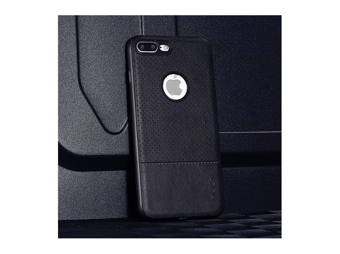 Funda iPhone 7 Plus, 8 Plus QULT Drop Negro