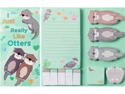 Juego de notas adhesivas Eifson Notepad (550 hojas) (Nutria)