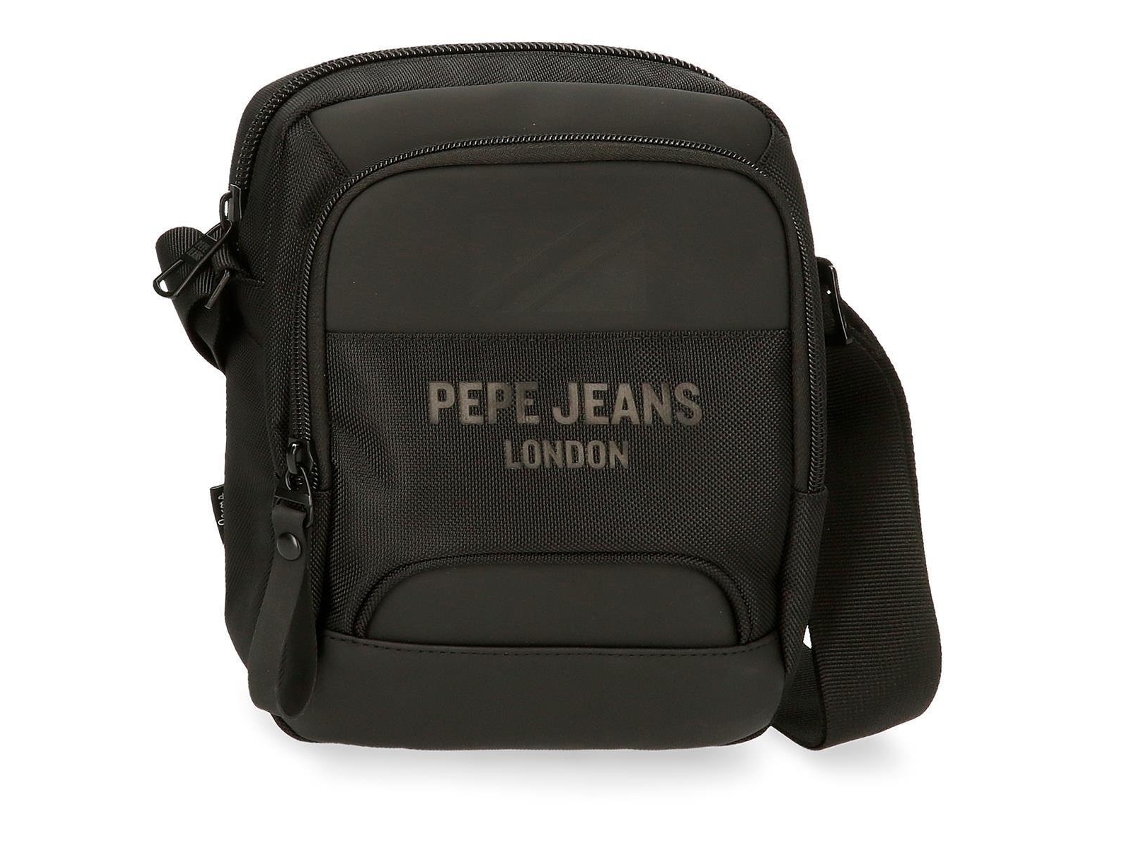 PEPE JEANS Bolso Bandolera Poliéster Bromley Negro