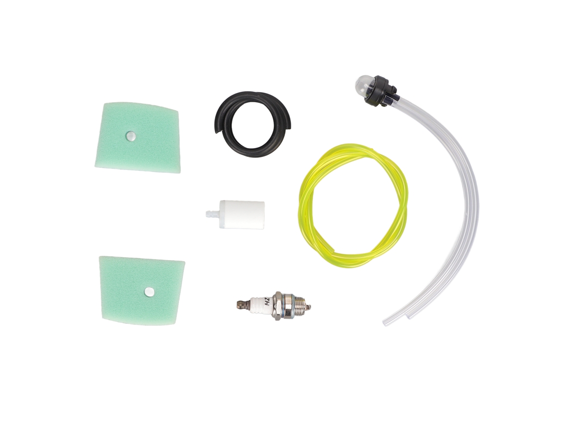 Kit De Filtro De Aire Y Combustible 530047721 Con Cebador De Bola Para Bujía Para Motosierra Husqvarna 123l 322c