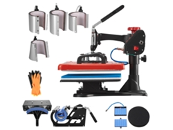 Prensa térmica SucceBuy 10 en 1
Máquina de impresión por sublimación de 38 x 30 cm
Para bolígrafos, tapas, tazas y camisetas (Roja)